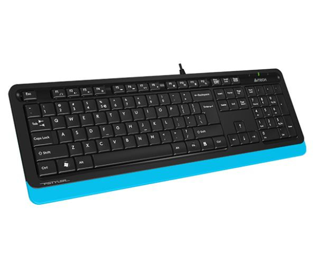 A4 TECH FSTYLER FK10 Niebieski A4TKLA46450 - 1141890 - zdjęcie 3